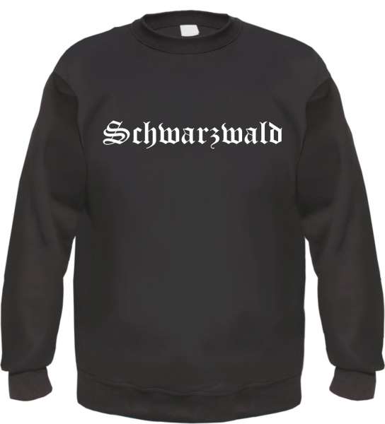 Schwarzwald Sweatshirt - Altdeutsch - bedruckt - Pullover