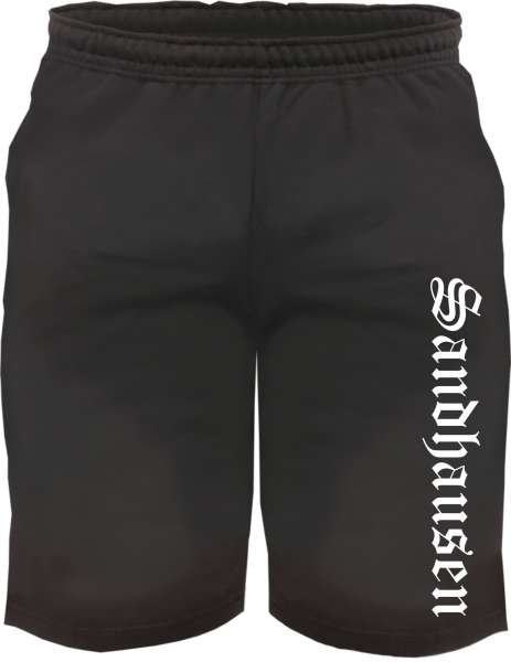 Sandhausen Sweatshorts - Altdeutsch bedruckt - Kurze Hose Shorts