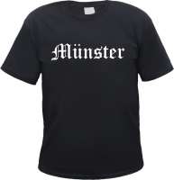 Münster Herren T-Shirt - Altdeutsch - Tee Shirt Münster Herren T-Shirt - Altdeutsch - Tee Shirt