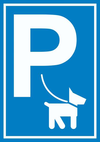 Hundeparkplatz Schild P Hunde