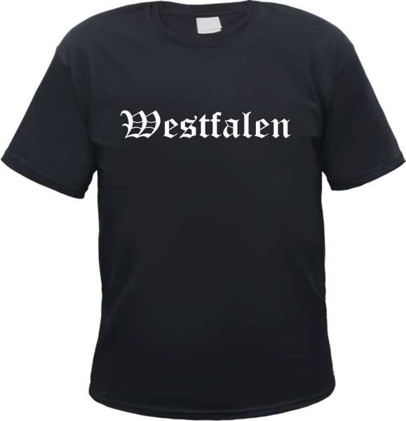 Westfalen Herren T-Shirt - Altdeutsch - Tee Shirt