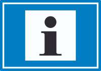 Information Symbol Aufkleber Information Symbol Aufkleber