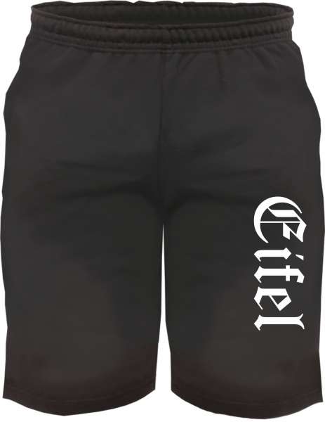 Eifel Sweatshorts - Altdeutsch bedruckt - Kurze Hose Shorts