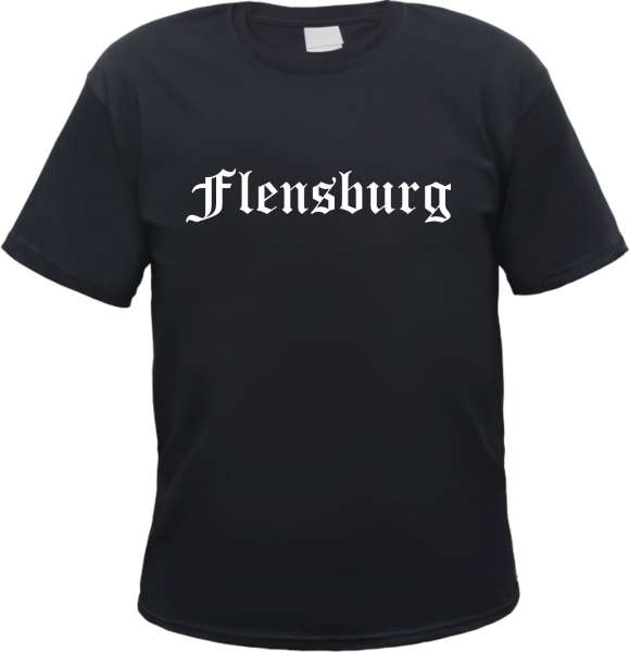 Flensburg Herren T-Shirt - Altdeutsch - Tee Shirt