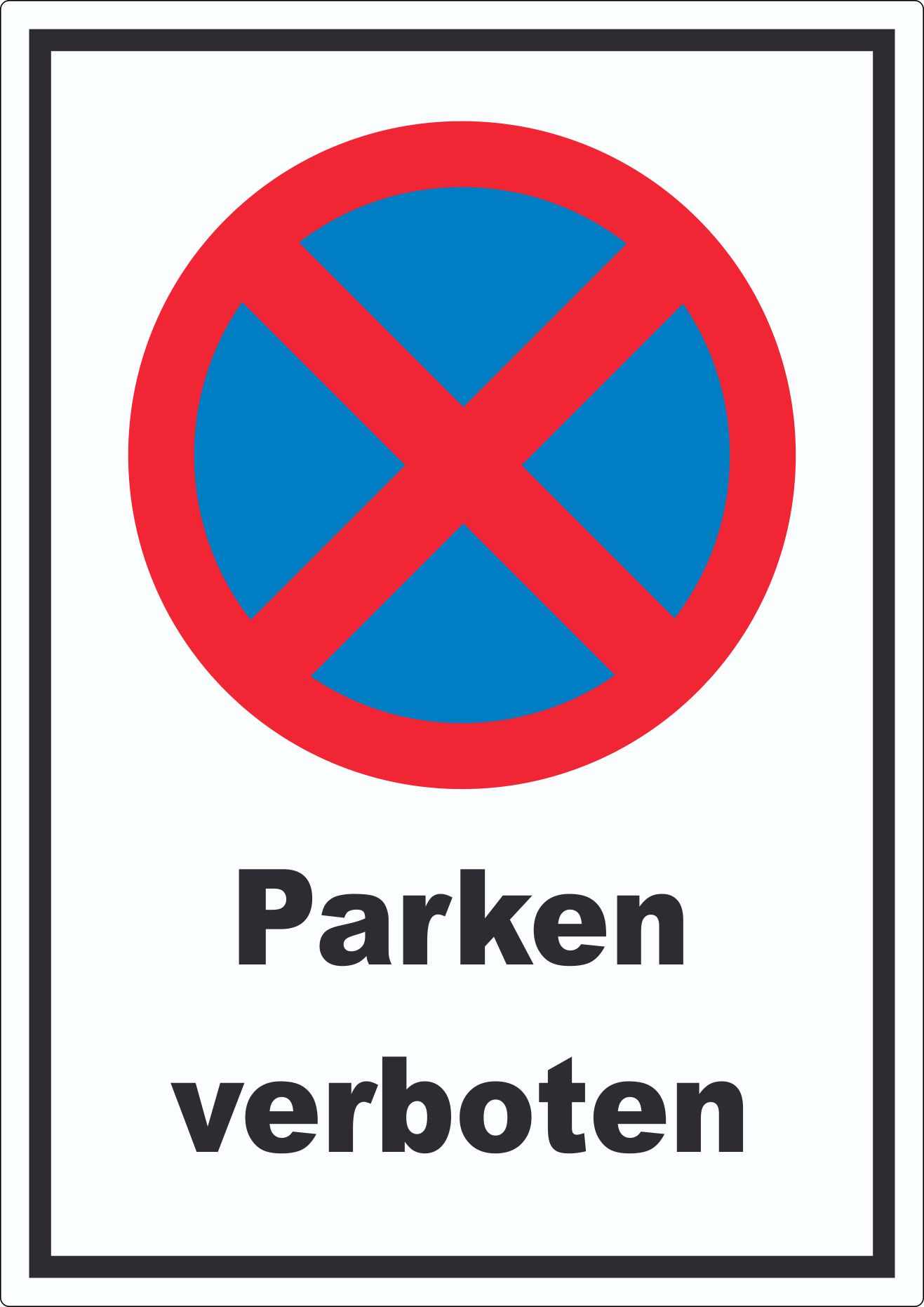 Aufkleber Wunschtext verboten Symbol  HB-Druck Schilder, Textildruck &  Stickerei Onlineshop