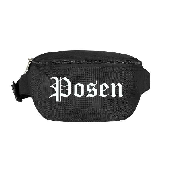 Posen Bauchtasche - Altdeutsch bedruckt - Gürteltasche Hipbag