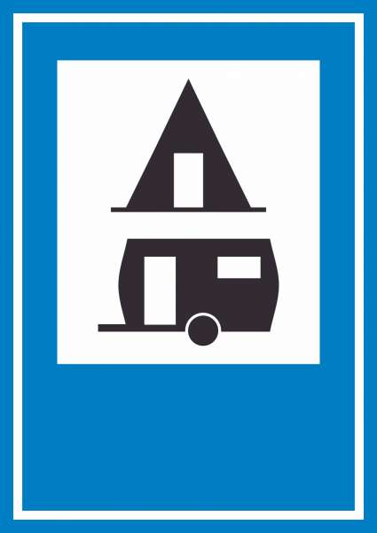 Campingplatz Schild