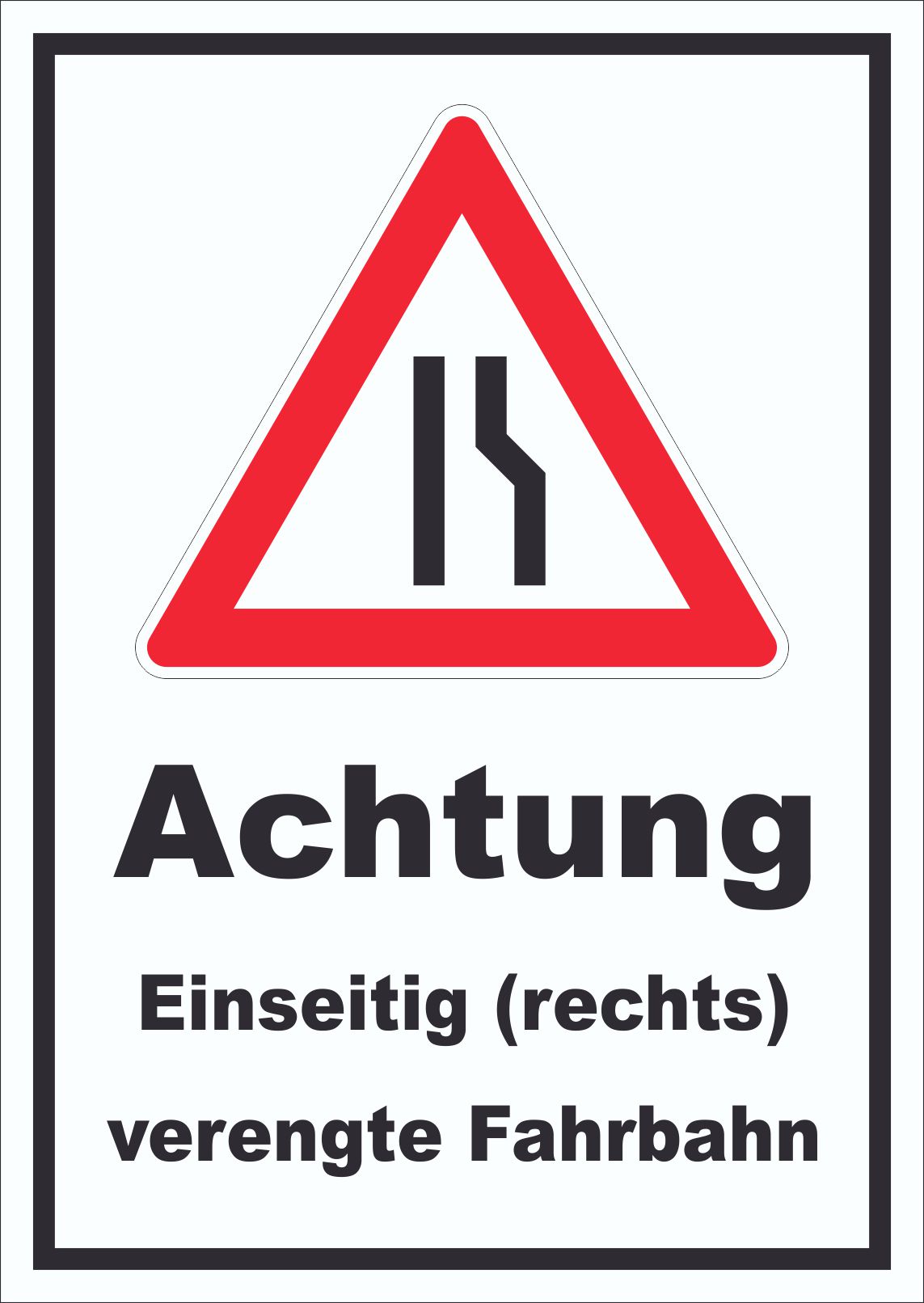 Türschild Drücken, einseitig, selbstklebende Alufolie