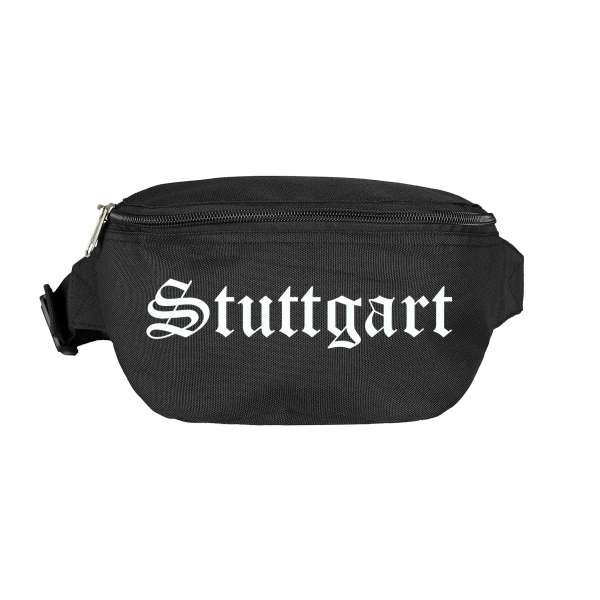 Stuttgart Bauchtasche - Altdeutsch bedruckt - Gürteltasche Hipbag