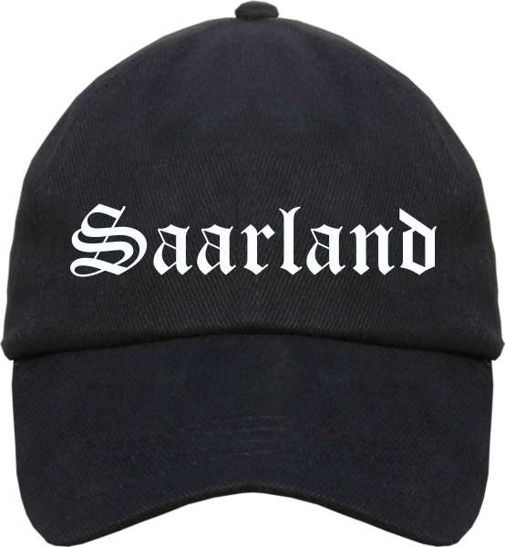 Saarland Cappy - Altdeutsch bedruckt - Schirmmütze Cap