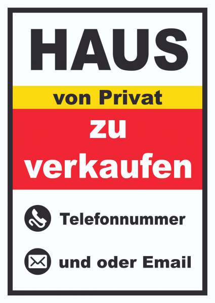 Haus zu verkaufen von Privat Hochkant