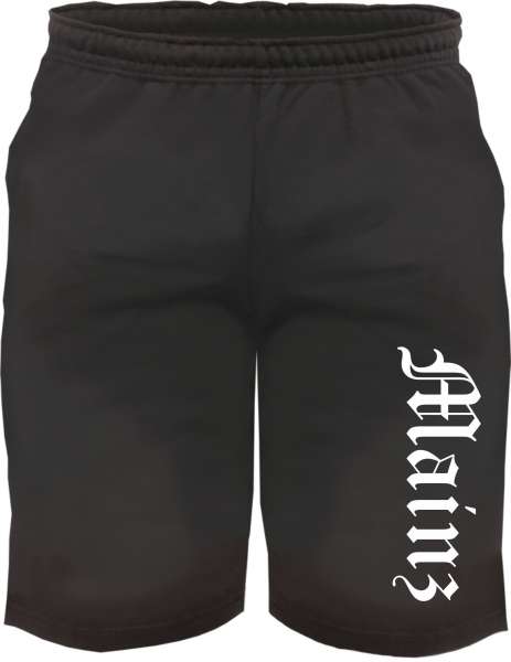 Mainz Sweatshorts - Altdeutsch bedruckt - Kurze Hose Shorts