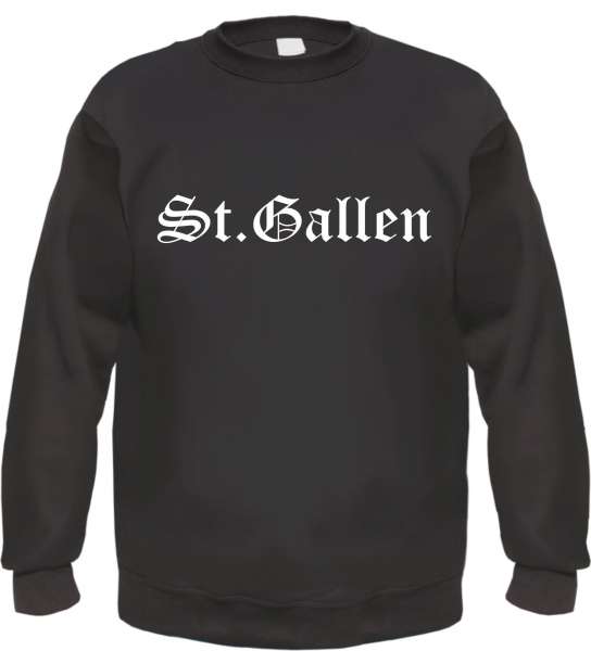 St.Gallen Sweatshirt - Altdeutsch - bedruckt - Pullover