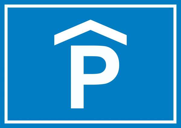 P Parkhaus Parkgarage Symbol Schild