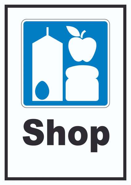 Shop Schild