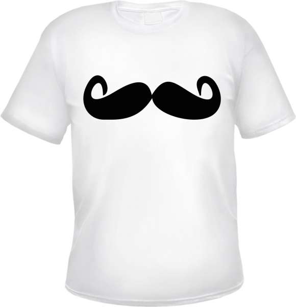Schnurrbart T-Shirt