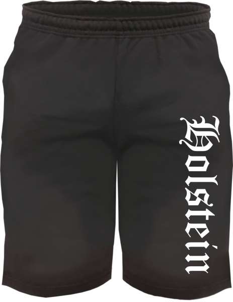 Holstein Sweatshorts - Altdeutsch bedruckt - Kurze Hose Shorts