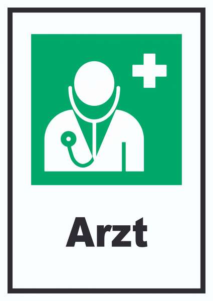 Arzt Schild