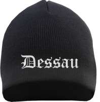 Dessau Beanie Mütze - Altdeutsch - Bestickt - Strickmütze Wintermütze Dessau Beanie Mütze - Altdeutsch - Bestickt - Strickmütze Wintermütze