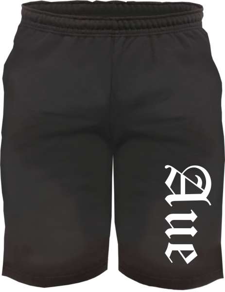 Aue Sweatshorts - Altdeutsch bedruckt - Kurze Hose Shorts