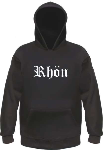 Rhön Kapuzensweatshirt - Altdeutsch - bedruckt - Hoodie Kapuzenpullover