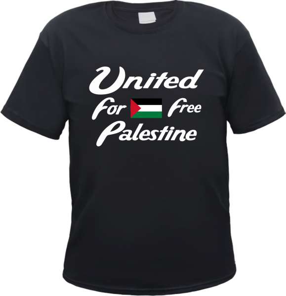 United Free Palestine Herren T-Shirt - Tee Shirt