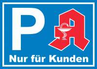 Apotheken Parkplatz Schild nur für Kunden Apotheken Parkplatz Schild nur für Kunden