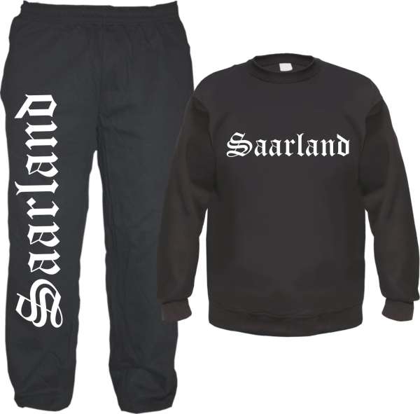 Saarland Jogginghose und Sweat im Set - Jogginganzug