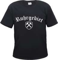 Ruhrgebiet Herren T-Shirt - Altdeutsch - Tee Shirt Ruhrgebiet Herren T-Shirt - Altdeutsch - Tee Shirt