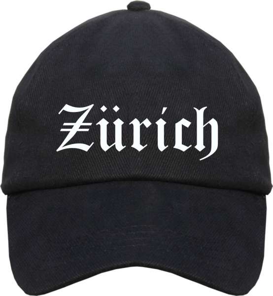 Zürich Cappy - Altdeutsch bedruckt - Schirmmütze Cap