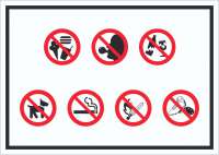 Schild Platz- und Hallenordnung Symbol Schild Platz- und Hallenordnung Symbol