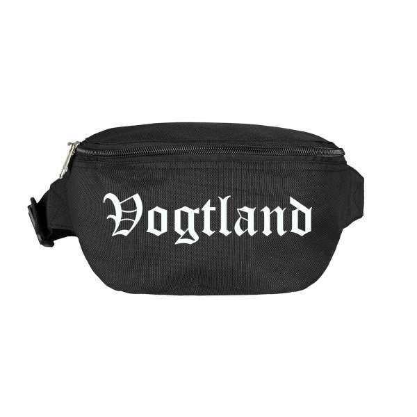 Vogtland Bauchtasche - Altdeutsch bedruckt - Gürteltasche Hipbag