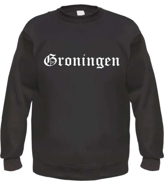 Groningen Sweatshirt - Altdeutsch - bedruckt - Pullover