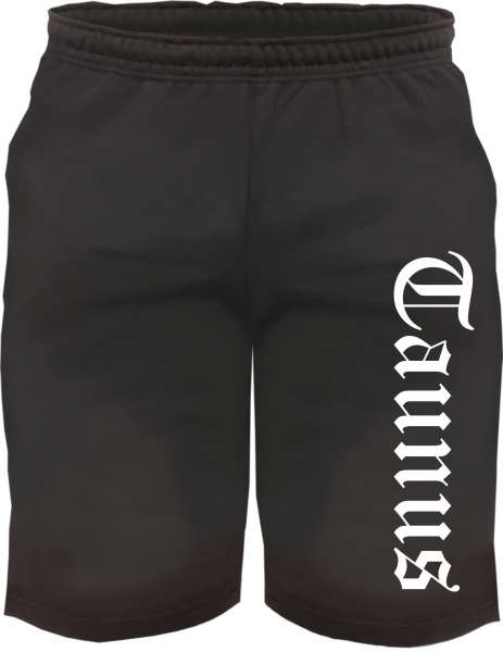 Taunus Sweatshorts - Altdeutsch bedruckt - Kurze Hose Shorts