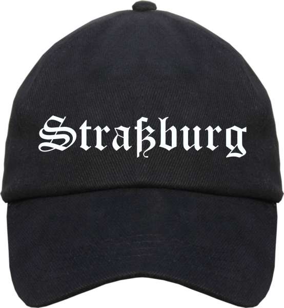 Straßburg Cappy - Altdeutsch bedruckt - Schirmmütze Cap