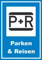 Parken und Reisen Aufkleber Parken und Reisen Aufkleber