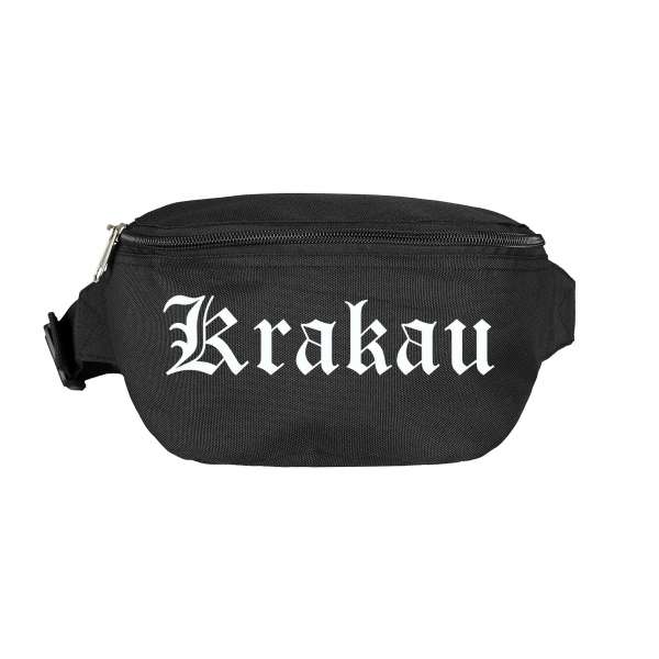 Krakau Bauchtasche - Altdeutsch bedruckt - Gürteltasche Hipbag