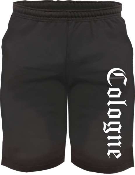 Cologne Sweatshorts - Altdeutsch bedruckt - Kurze Hose Shorts