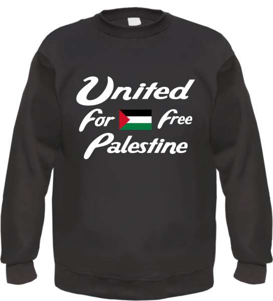 United Free Palestine Sweatshirt - bedruckt - Pullover