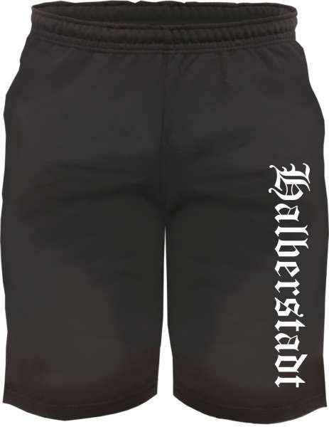 Halberstadt Sweatshorts - Altdeutsch bedruckt - Kurze Hose Shorts