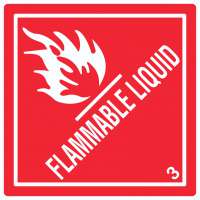 Aufkleber Quadrat Entzündbare flüssige Symbol Stoffe Flammable Liquid Aufkleber Quadrat Entzündbare flüssige Symbol Stoffe Flammable Liquid