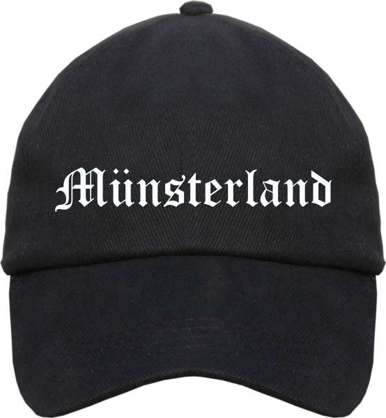 Münsterland Cappy - Altdeutsch bedruckt - Schirmmütze Cap