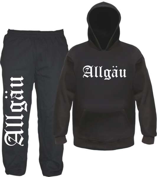 Allgäu Jogginganzug - Altdeutsch - Jogginghose und Hoodie