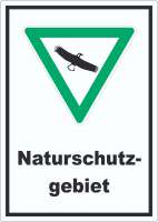 Naturschutzgebiet Aufkleber Naturschutzgebiet Aufkleber