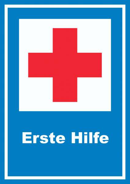 Richtzeichen Erste Hilfe Schild