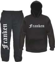 Franken Jogginganzug - Altdeutsch - Jogginghose und Hoodie Franken Jogginganzug - Altdeutsch - Jogginghose und Hoodie
