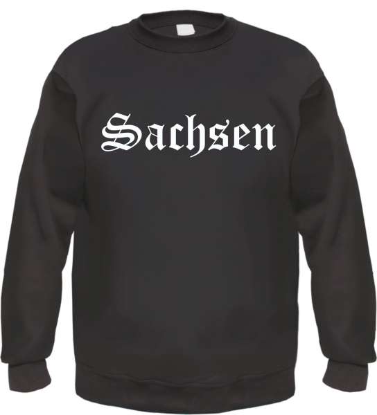 Sachsen Sweatshirt - Altdeutsch - bedruckt - Pullover