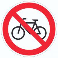 Fahrräder abstellen verboten Aufkleber Kreis Fahrräder abstellen verboten Aufkleber Kreis