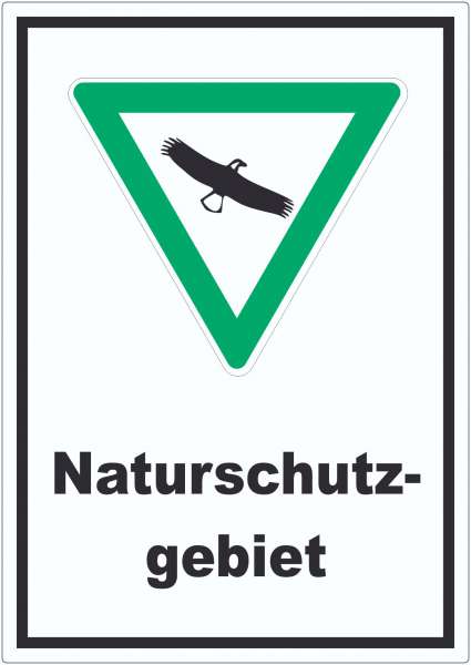 Naturschutzgebiet Aufkleber