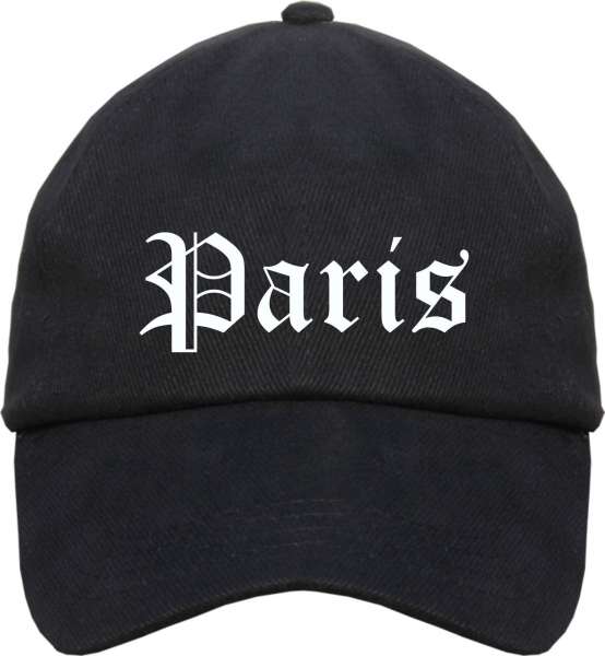 Paris Cappy - Altdeutsch bedruckt - Schirmmütze Cap